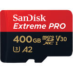 SanDisk Extreme Pro MicroSDXC UHS-I CARD 1TB / 512GB / 400GB / 256GB / 128GB / 64GB.